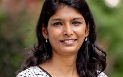 Kanchana Chinnannan Balasubramanian presents research looking at female forest landowners